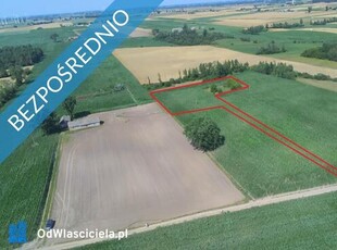 Działka 4100m2 w spokojnej wsi Gradowo na Kujawach