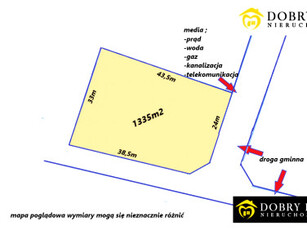 Działka budowlana Księżyno