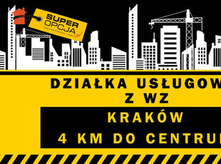 Działka usługowa Kraków gm. Kraków-Podgórze Wola Duchacka,