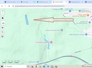 Sprzedam las sosnowy 15500m2 Siewierz powiat Będzin