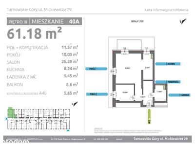 2 pokojowe mieszkanie zachodnie z balkonem