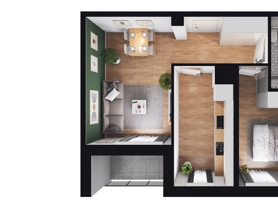 Mieszkanie bez czynszowe, 60 m², 150m2 Tarnów