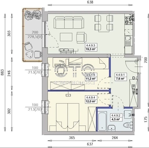 3 pokoje, osobna kuchnia, duży balkon, komórka lok
