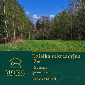 Działka rekreacyjna Rożnowice