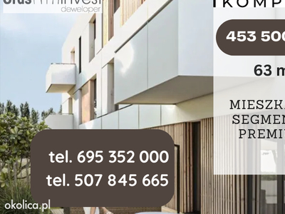 Mieszkanie M4 63m2 1 oiętro balkon Kaskada Kompleks Rybnik