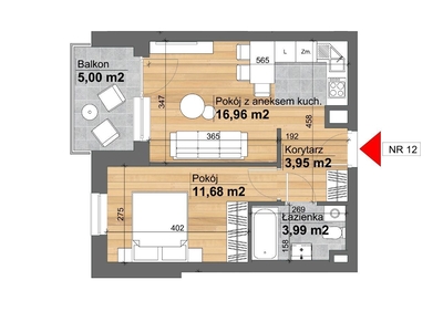 NOWE Kołłątaja 39,53m2, 2 pokoje - do negocjacji