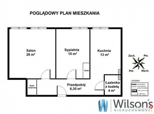 Oferta wynajmu mieszkania 65m2 3-pokojowe Warszawa