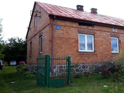 Dom 115 m2 z garażem 50 m2 na działce 1,21 ha we wsi Laski/Krzywda