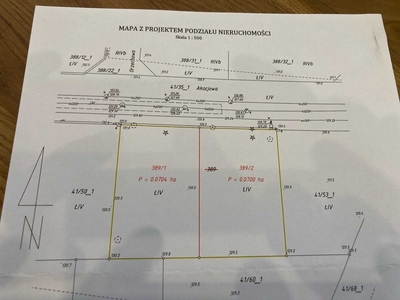 Działka budowlana w Brzegu Dolnym 700m2