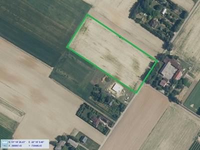 Działka MR 1,47 ha wymiary 80m x 180m, przy asfalcie