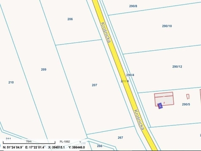 Działka przemysłowa 0,7170 ha, Bukowice gm. Krośnice