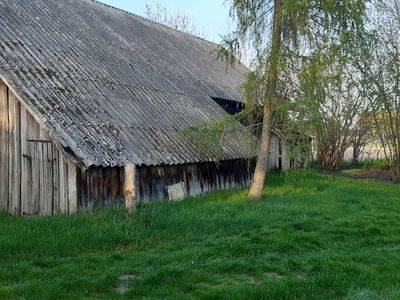 Działka zabudowana mieszkalny, garaże Tumusin, Poddębice, Aleksandrów