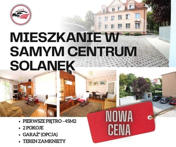 Urokliwe mieszkanie z garażem (w opcji) w malowniczej okolicy Solanek