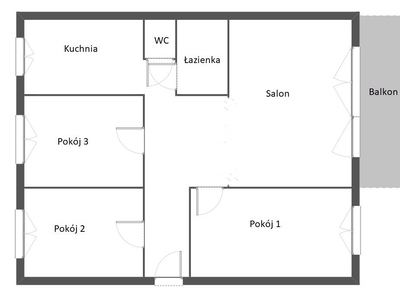 os. Słoneczne, 4 pokoje, balkon, widok na zieleń.