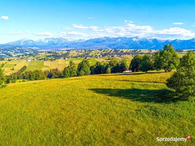 Duża panoramiczna działka 15KM od centrum Zakopane