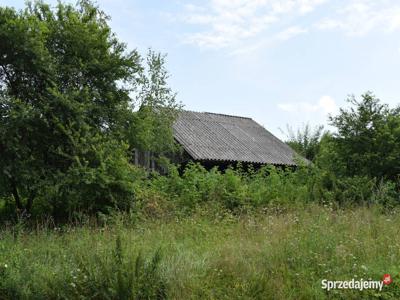 Działka 21a z budynkiem drewnianym- Wesoła