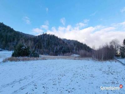 Działka budowlana 60 km od Zakopanego - 1029 m2