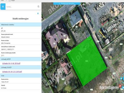 Działka budowlana bardzo atrakcyjna -- Kalisz Chmielnik