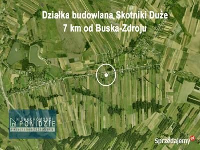 Działka budowlana Skotniki Duże gm. Busko-Zdrój