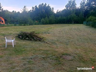 Działka Budowlana w Lesie z mediami ogrodzona 4000m2