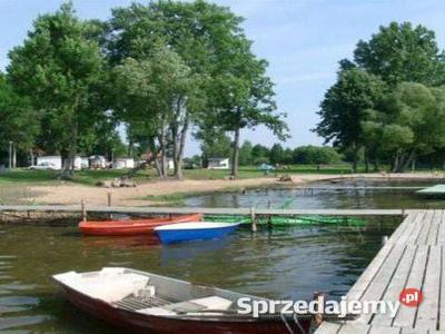 mazury działka nad jeziorem Dłużec tanio