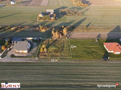 Działka na sprzedaż Poniatów 1000 metrów