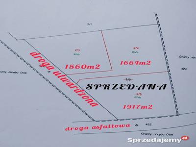 Dzialka budowlana spokojna okolica