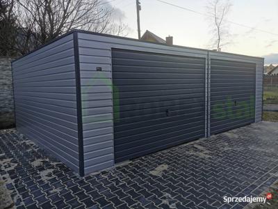 Garaż akrylowy premium srebrny szary 7,0 x 5,0 m do 35 m2