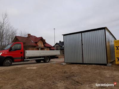 Garaż blaszany blaszak ocynk szybki termin (152)