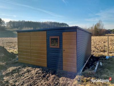 GARAŻE DREWNOPODOBNE W NOWOCZESNEJ FORMIE , WYSOKA JAKOŚĆ