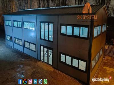 Hala 250 m2 stalowa magazyn warsztat płyta konstrukcja SK SYSTEM