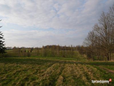 Natura 2000 z cudownym widokiem, zadbana ziemia na wzgórzu.