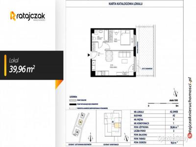 Oferta sprzedaży mieszkania Gdańsk 39.96m2