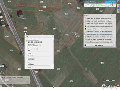 Płaska działka pod budownictwo 4 km od Białki Tatrzańskiej