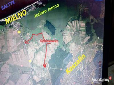 Sprzedam uzbrojoną działkę 878 m2 Blisko Mielna .