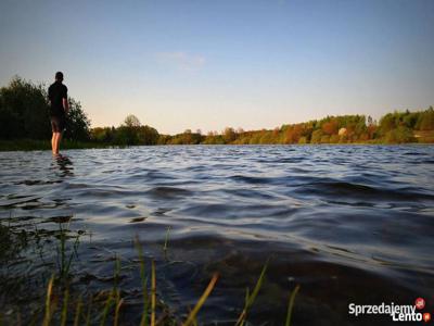 wydzierżawię działkę letniskową nad jeziorem blisko Słupska