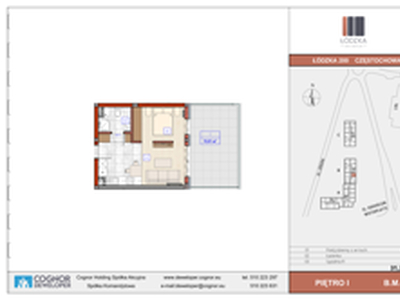 Mieszkanie, 31,38 m², 1 pokój, piętro 1, oferta nr B.M.04