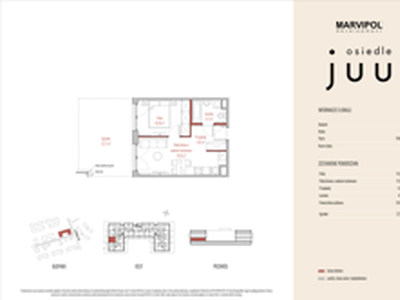 Mieszkanie, 34,85 m², 2 pokoje, parter, oferta nr A_M038