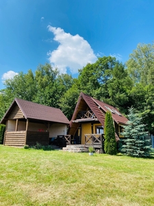 Domek nad jeziorem działka 1000m2 Mazury