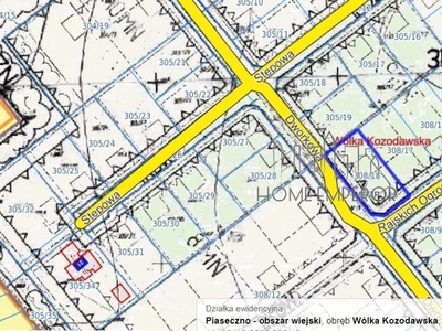 Działka budowlana Wólka Kozodawska, ul. Dworkowa