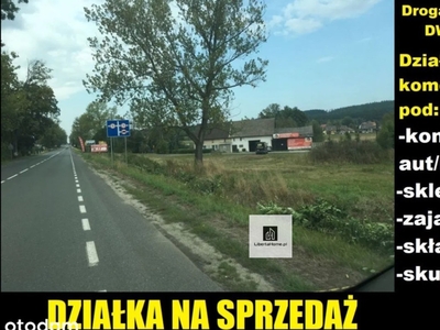 Działka usługowa Borówno