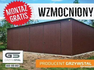 GARAŻ BLASZANY | Garaże Blaszane | Magazyn Rolniczy |Wiata - GRZYWSTAL