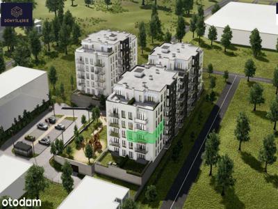 B22 -3 pokoje, pomieszczenie gospodarcze + balkon