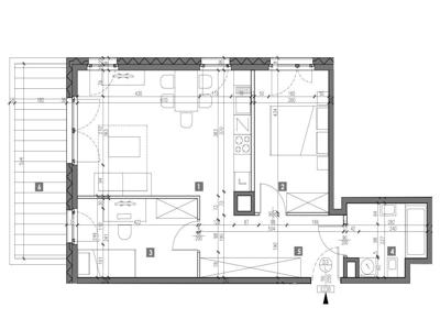 Nowe mieszkanie 61,42 m2 gotowe do odbioru