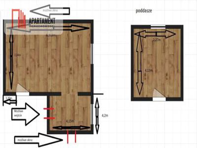 Mieszkanie na sprzedaż 2 pokoje Oława, 47,39 m2, 1 piętro