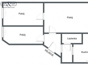 Mieszkanie Gliwice 86.5m2 3 pokoje