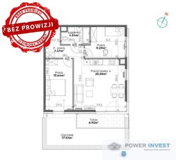 nowe osiedle - 3 pokoje (62,60 m2) Prądnik Biały