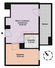 3pokojowe+duży balkon, 68 m2, Bieżanów Prokocim