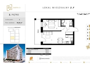 Apartament z antresolą w centrum Gdyni