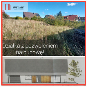 Działka blisko centrum z projektem i pozwoleniem!